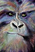 Monkey, Gorilla (55 x 46 cm)